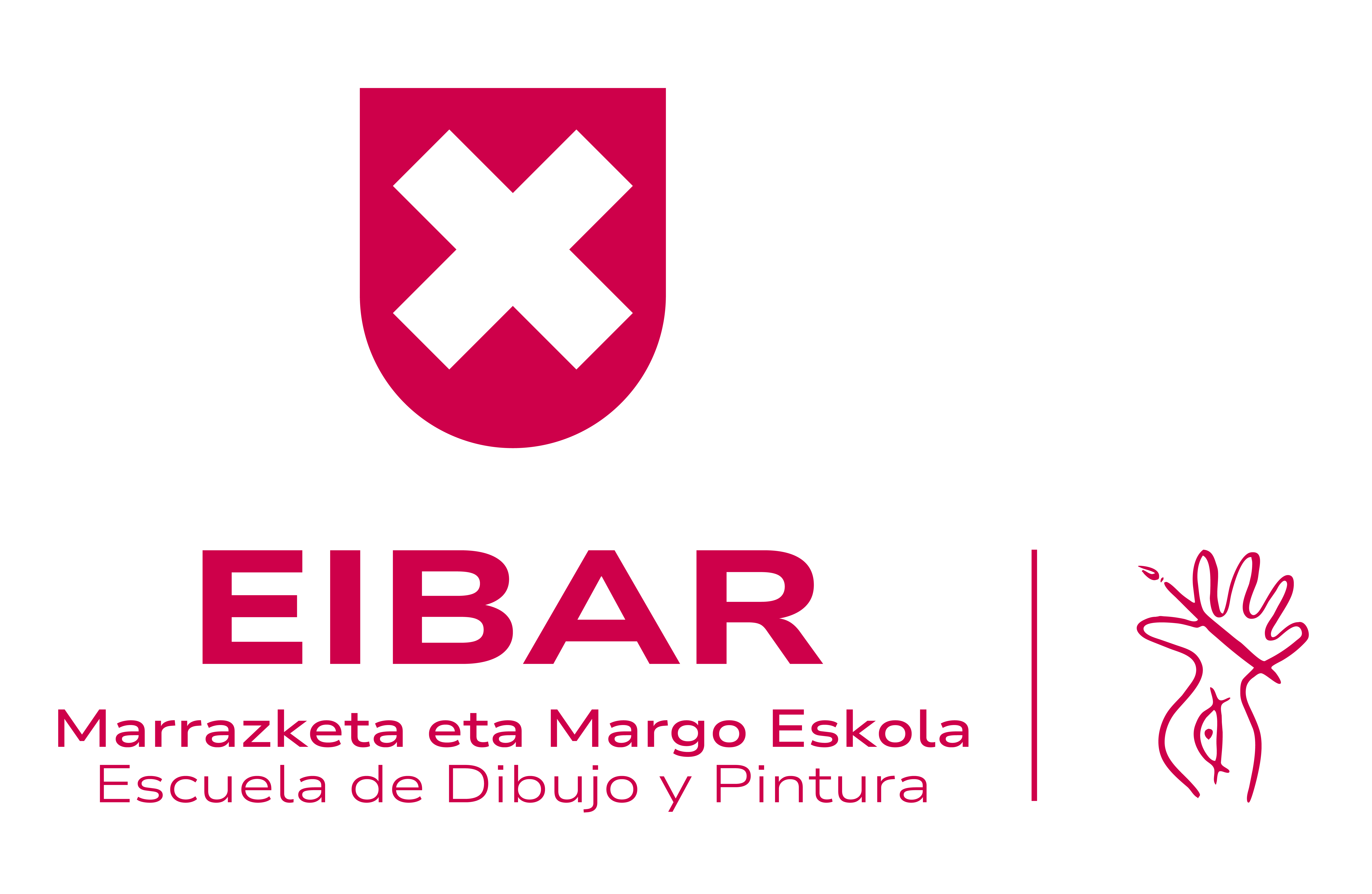 Margo eta Pintura Eskola bertikala arrosa
